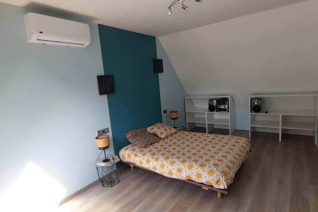 Maison En Colombage Renovee La Fontenelle  Bagian luar foto