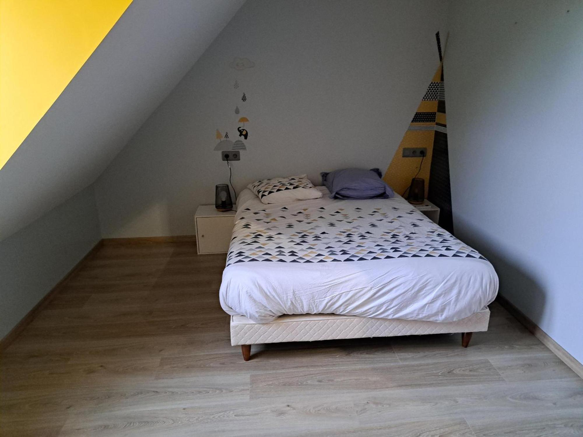 Maison En Colombage Renovee La Fontenelle  Bagian luar foto